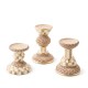 mocha pillar candle holders, set of 3 91 mocha pillar candle holders, set of 3 91