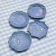 Jardins du Monde Dessert/Salad Plate Assorted Set/4 - Chambray 17 Jardins du Monde Dessert/Salad Plate Assorted Set/4 - Chambray 17