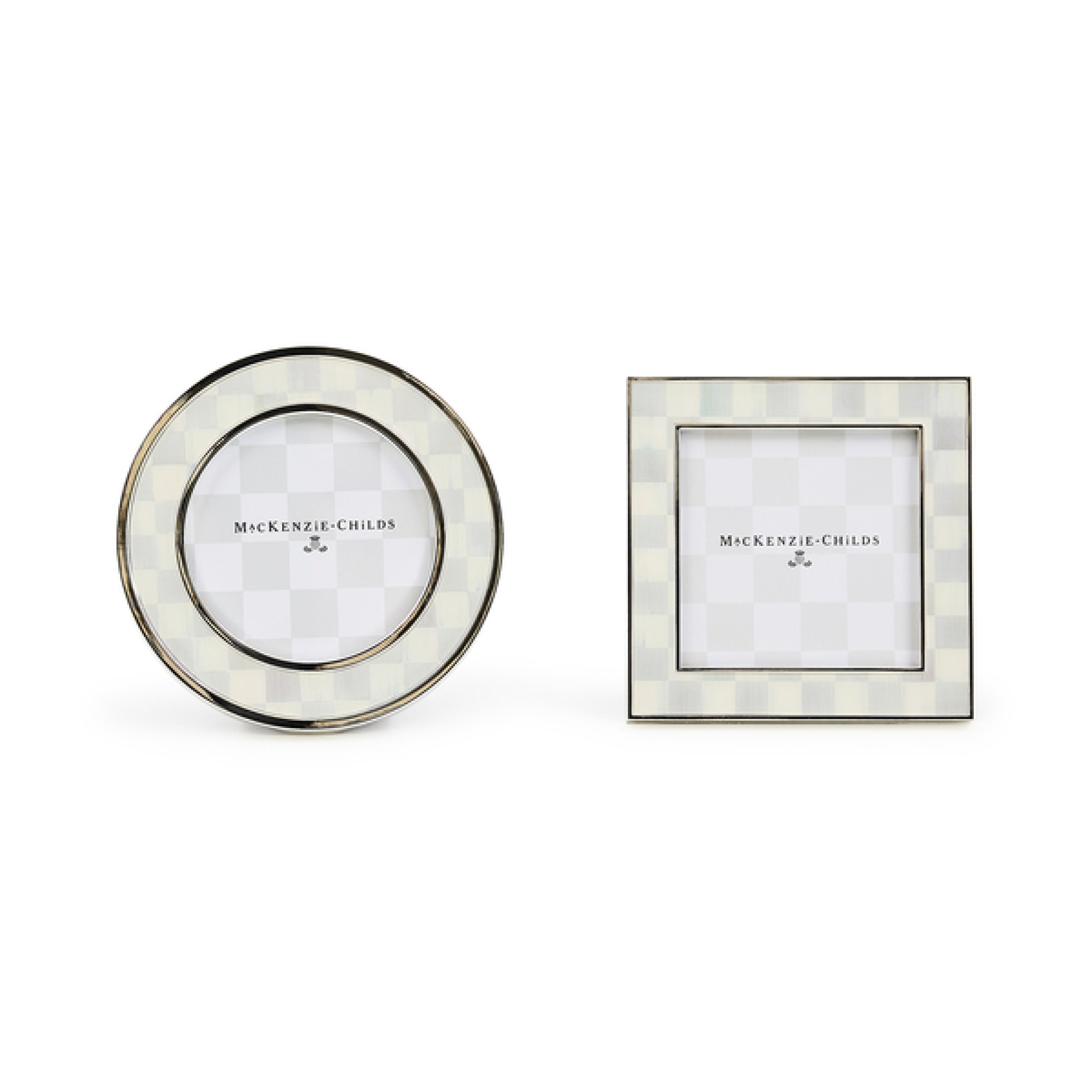 sterling check silver plated frames, set of 2 68 sterling check silver plated frames, set of 2 68
