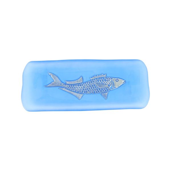 Isola Glass Small Fish Rectangular Tray 11 Isola Glass Small Fish Rectangular Tray 11