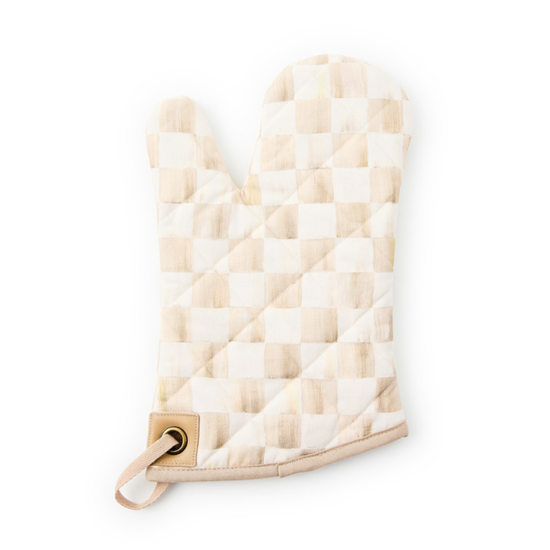 mocha check oven mitt 116 mocha check oven mitt 116