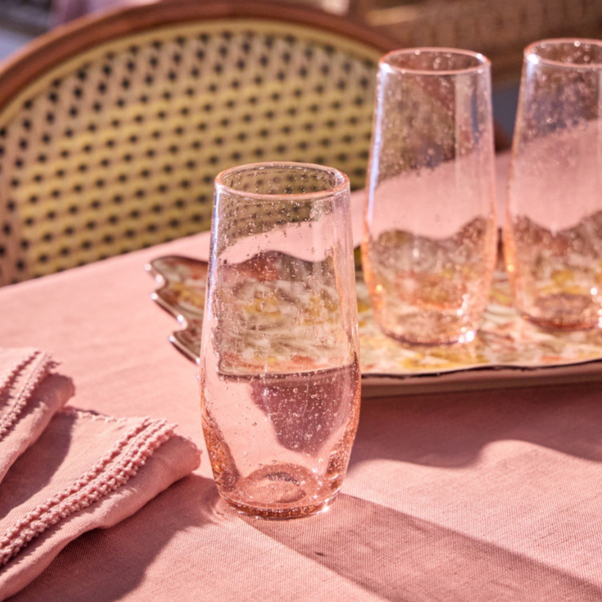 Provence Stemless Flute - Blush 74 Provence Stemless Flute - Blush 74