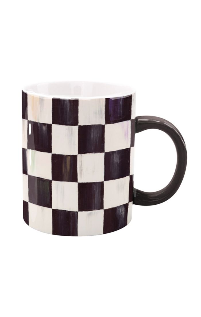 courtly check porcelain mug 17 courtly check porcelain mug 17