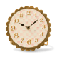 rosy check scalloped desk clock 102 rosy check scalloped desk clock 102