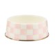 rosy check large pet dish 160 rosy check large pet dish 160