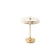 mocha check led rechargeable disk table lamp 83 mocha check led rechargeable disk table lamp 83