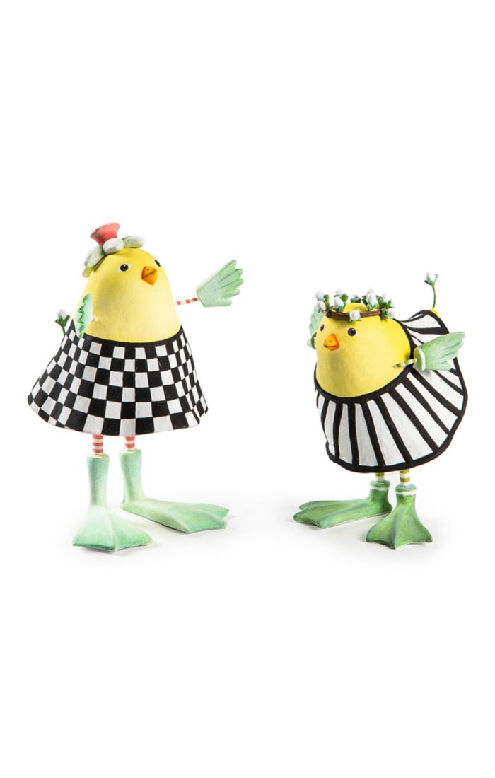patience brewster dressed up chicks, set of 2 19 patience brewster dressed up chicks, set of 2 19