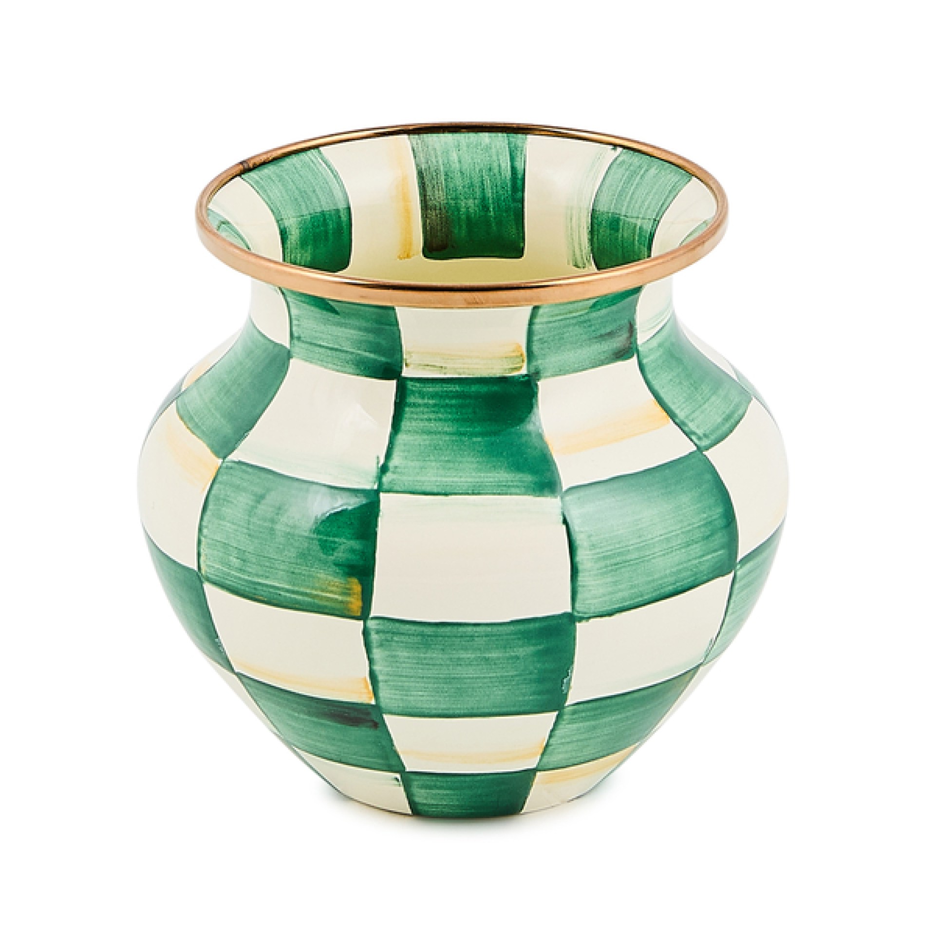 emerald check vase 101 emerald check vase 101