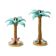 patience brewster palm tree candle holders, set of 2 8 patience brewster palm tree candle holders, set of 2 8