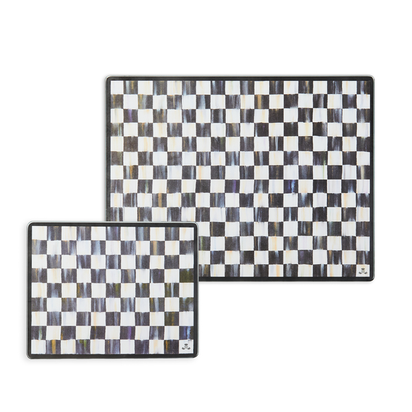courtly check glass cutting board, set of 2 83 courtly check glass cutting board, set of 2 83
