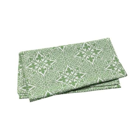 Damask Green Runner 16 Damask Green Runner 16