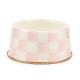 rosy check medium pet dish 159 rosy check medium pet dish 159