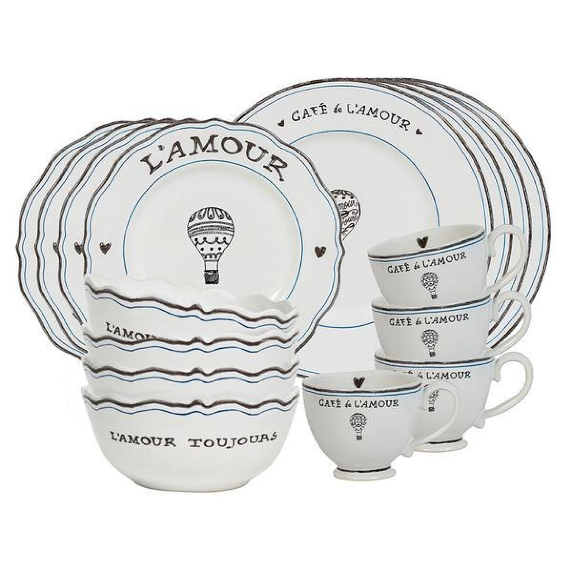 LAmour Toujours 16pc Place Setting (LT01/10, LT63SET/10, LT07X/10, LT46/10) 53 LAmour Toujours 16pc Place Setting (LT01/10, LT63SET/10, LT07X/10, LT46/10) 53