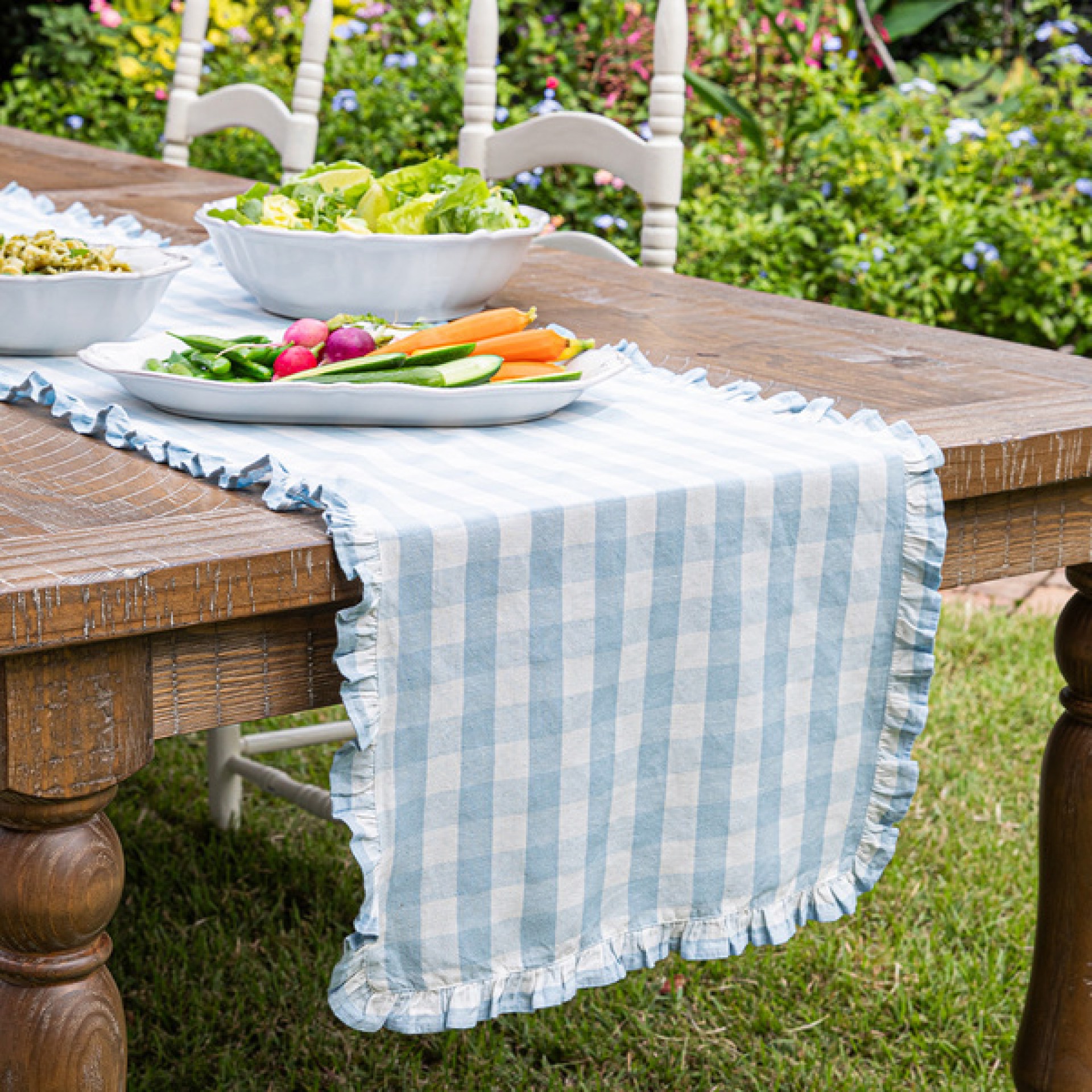 Gingham Ruffle 18 Gingham Ruffle 18