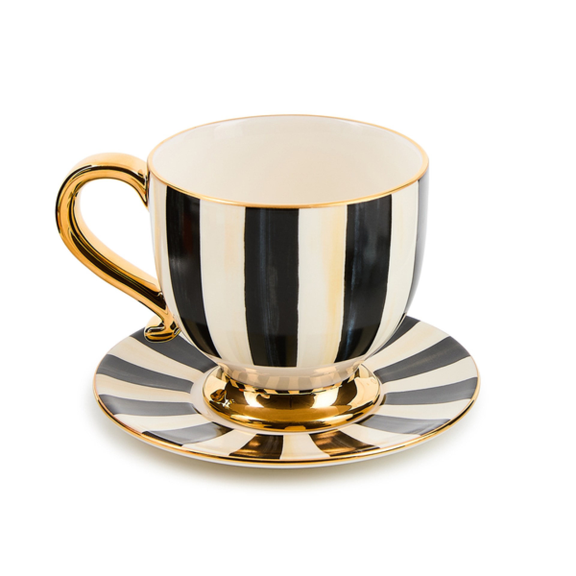 courtly stripe cappuccino cup 40 courtly stripe cappuccino cup 40