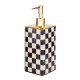 courtly check glass soap pump 90 courtly check glass soap pump 90