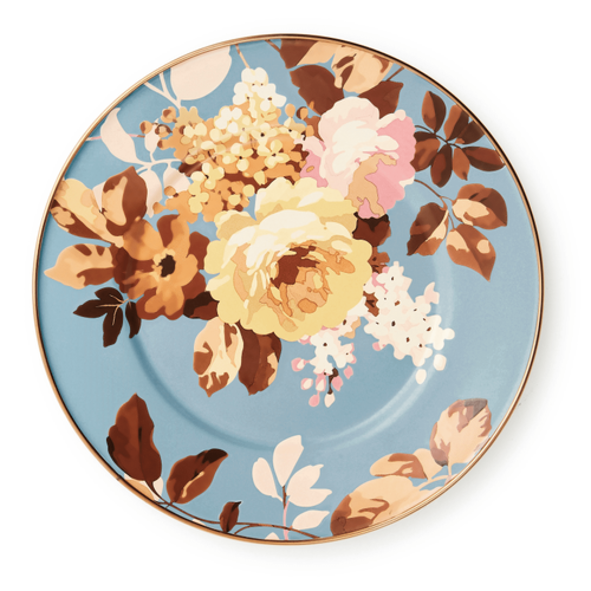 wild rose slate salad/dessert plate 9 wild rose slate salad/dessert plate 9