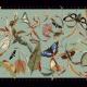 TABLE RUNNER BLACK BUTTERFLY 280cm 7 TABLE RUNNER BLACK BUTTERFLY 280cm 7