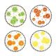 tutti frutti dessert plates, set of 4 55 tutti frutti dessert plates, set of 4 55