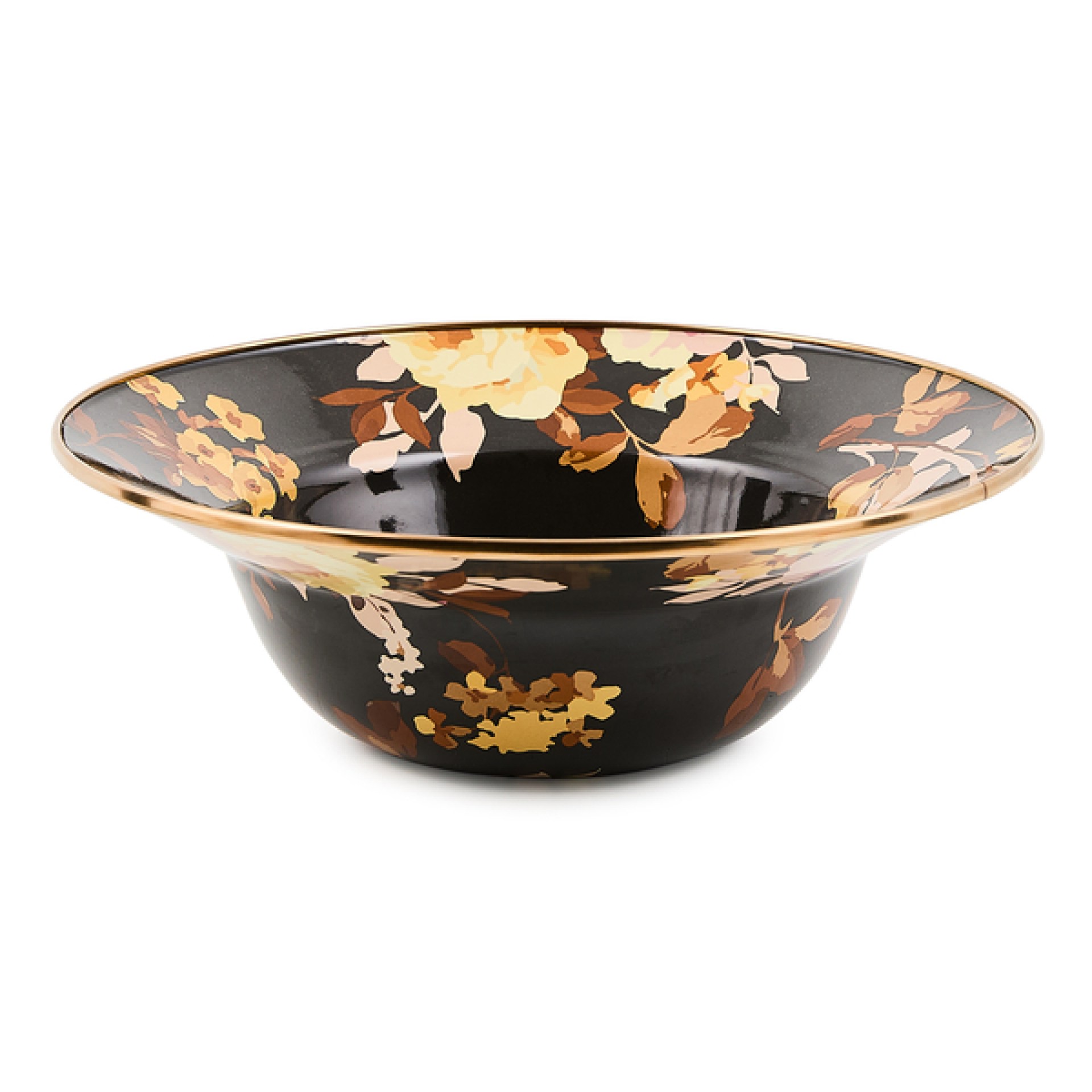 wild rose brown serving bowl 10 wild rose brown serving bowl 10