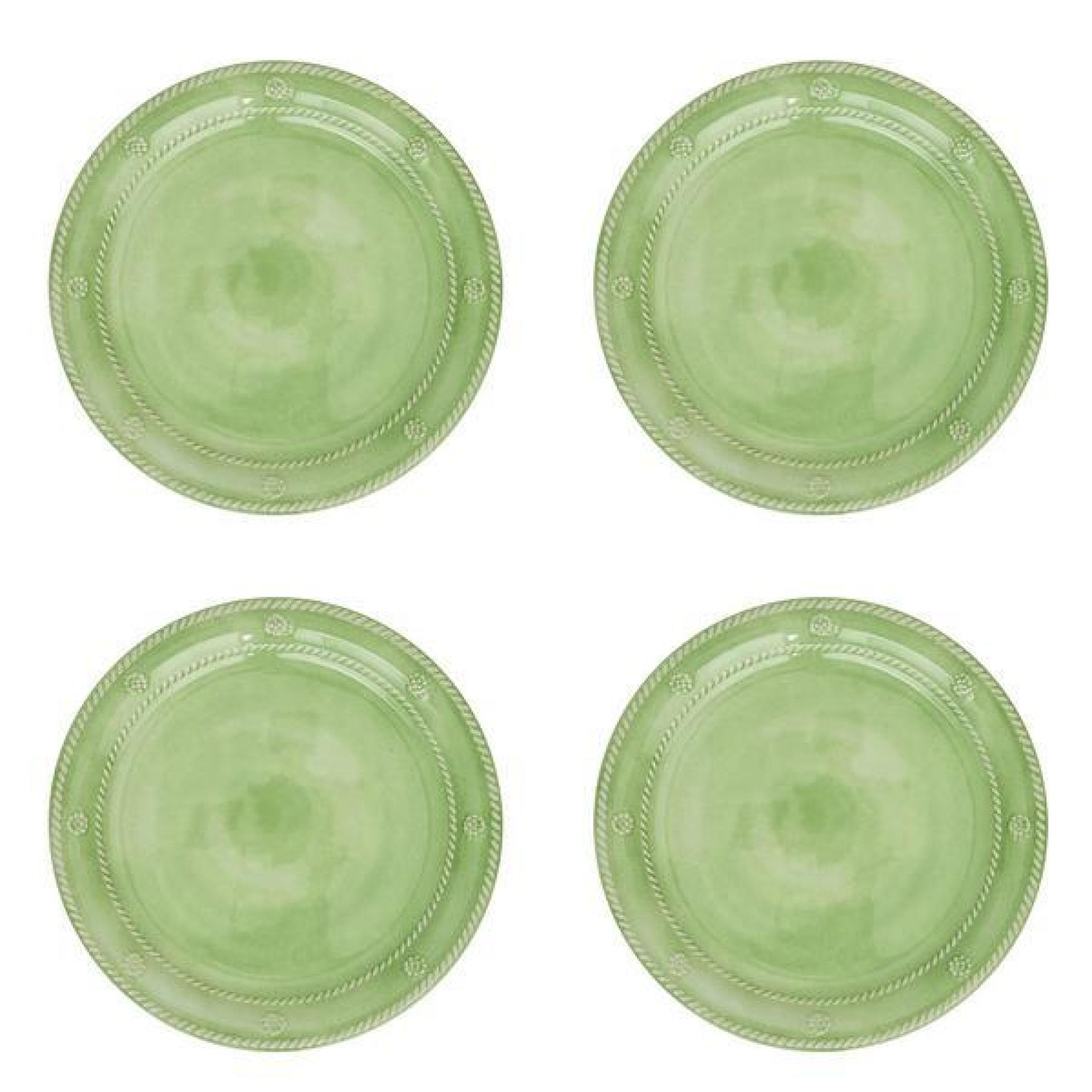 Berry & Thread Melamine Dessert/Salad Plate Set/4 - Seagrass 61 Berry & Thread Melamine Dessert/Salad Plate Set/4 - Seagrass 61
