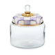violet check small kitchen canister 98 violet check small kitchen canister 98