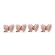 pink butterfly hill napkin rings, set of 4 149 pink butterfly hill napkin rings, set of 4 149