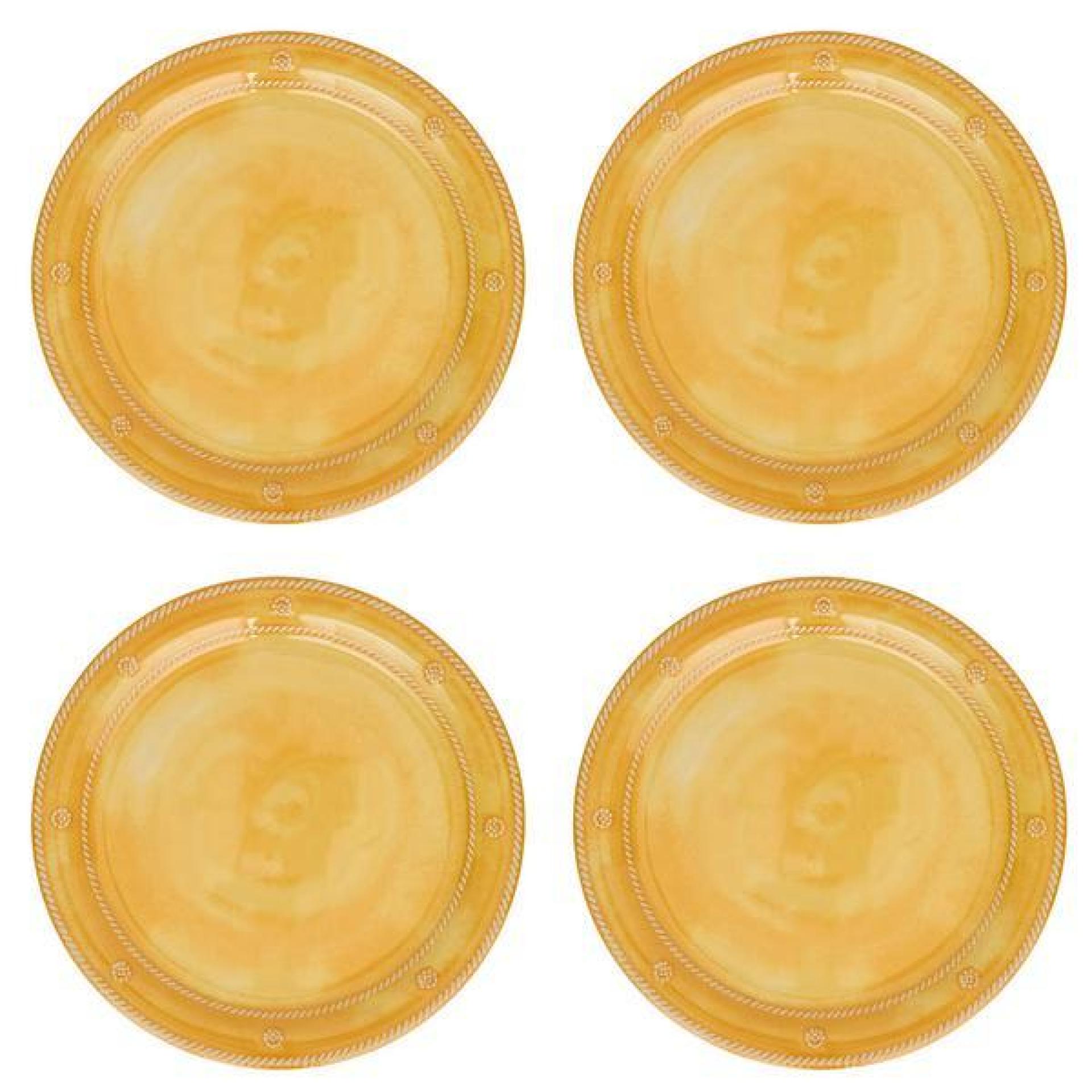 Berry & Thread Melamine Dinner Plate Set/4 - Sunshine 60 Berry & Thread Melamine Dinner Plate Set/4 - Sunshine 60