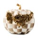 mocha check floral garland pumpkin 120 mocha check floral garland pumpkin 120