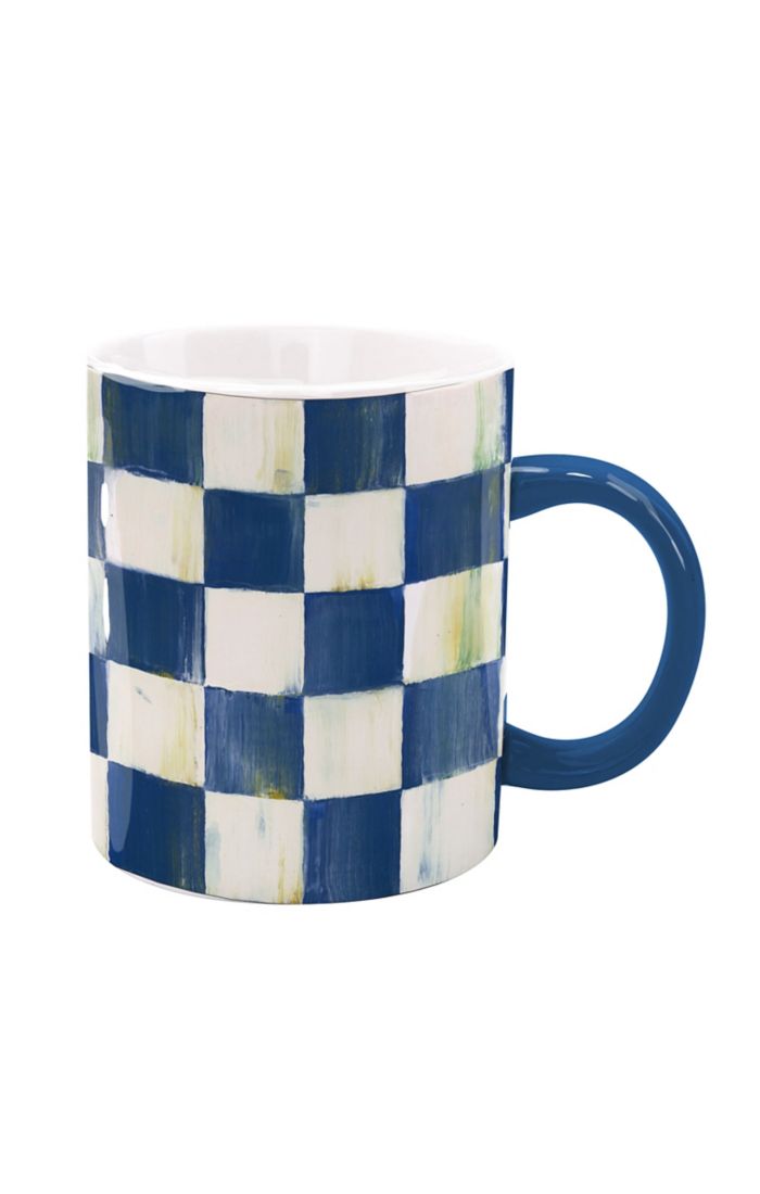 royal check porcelain mug 19 royal check porcelain mug 19
