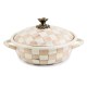 mocha check medium casserbole 138 mocha check medium casserbole 138