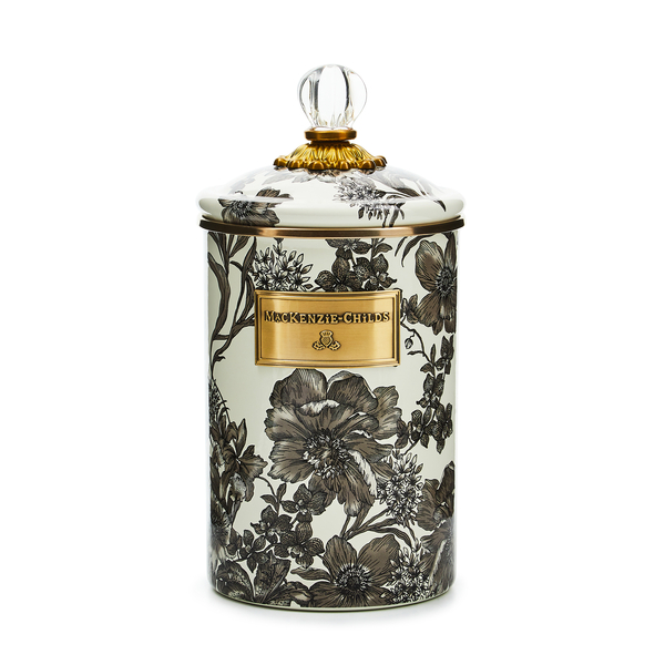 sterling english garden large canister 218 sterling english garden large canister 218