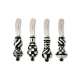 courtly check party spreaders, set of 4 25 courtly check party spreaders, set of 4 25