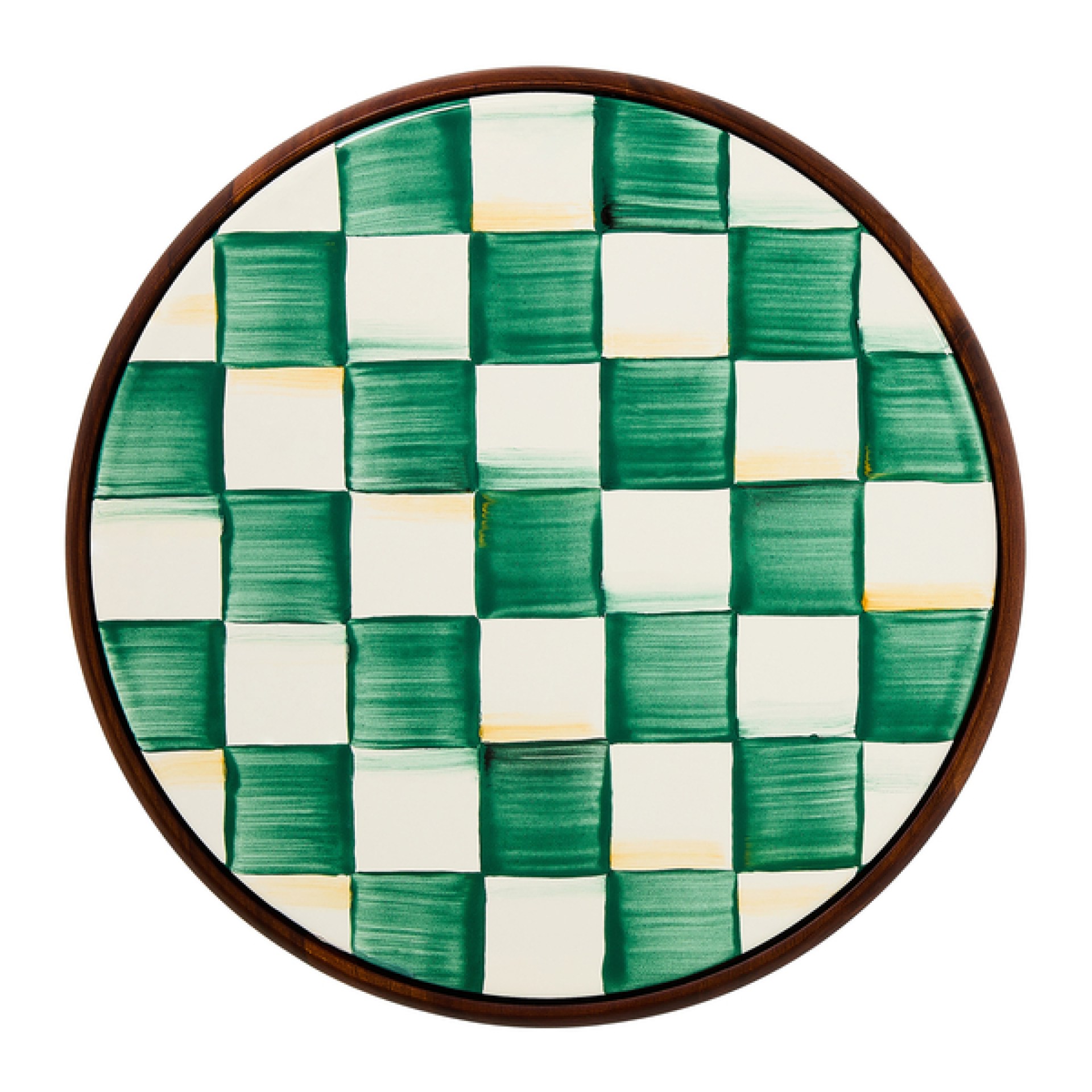 emerald check large trivet 85 emerald check large trivet 85