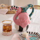 patience brewster flamingo ceramic pitcher 9 patience brewster flamingo ceramic pitcher 9