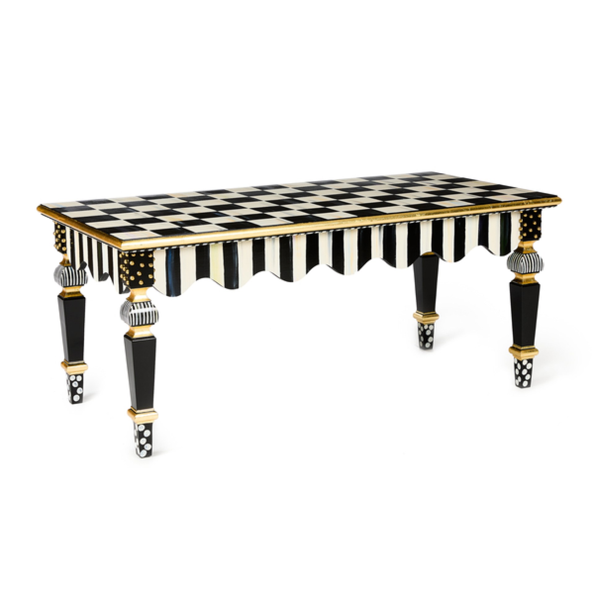 courtly check & stripe coffee table 26 courtly check & stripe coffee table 26