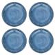 Berry & Thread Melamine Dinner Plate Set/4 - Ocean 58 Berry & Thread Melamine Dinner Plate Set/4 - Ocean 58