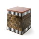 courtly stripe short storage bin 16 courtly stripe short storage bin 16