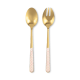 rosy check bistro salad serving set 70 rosy check bistro salad serving set 70