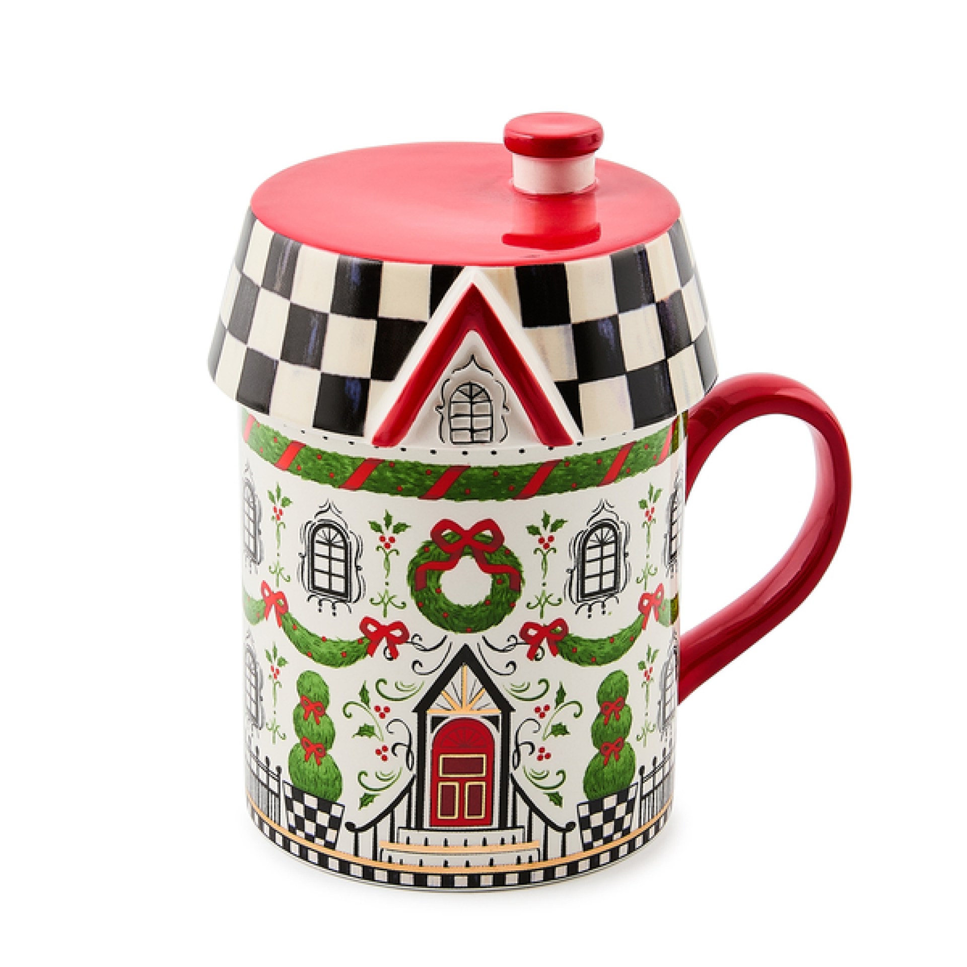 holly village ceramic lidded mug 45 holly village ceramic lidded mug 45