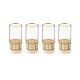 tartan mocha highball glass, set of 4 112 tartan mocha highball glass, set of 4 112