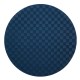 navy check faux leather placemat 39 navy check faux leather placemat 39