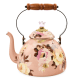 wild rose mauve 3 quart tea kettle 24 wild rose mauve 3 quart tea kettle 24