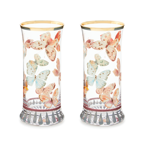 butterfly hill highball glass, set of 2 140 butterfly hill highball glass, set of 2 140