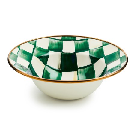 emerald check breakfast bowl 6 emerald check breakfast bowl 6