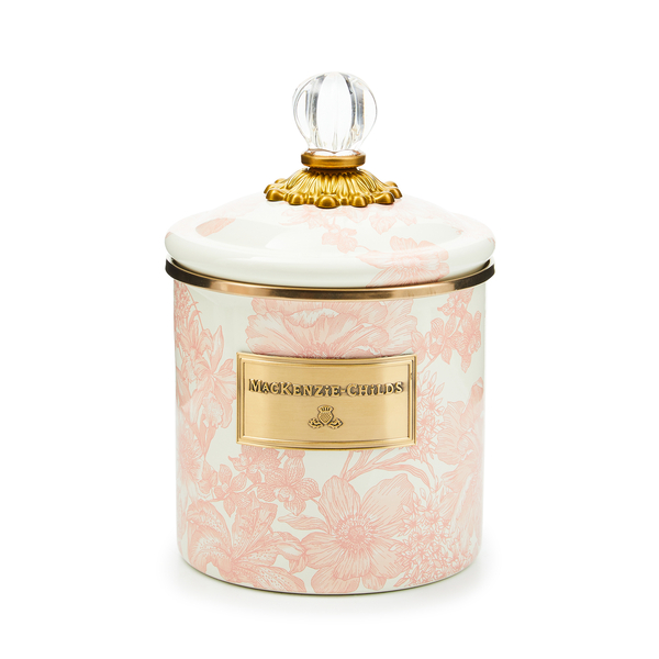 rosy english garden small canister 213 rosy english garden small canister 213