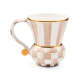 mocha check ceramic mug 14 mocha check ceramic mug 14