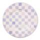 lilac check dinner plate 84 lilac check dinner plate 84