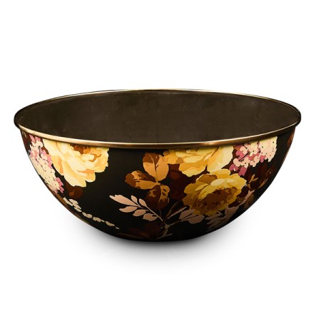 wild rose brown large everyday bowl 135 wild rose brown large everyday bowl 135