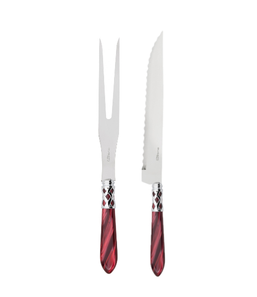 ALAD.CR.2PCS CARV.SET BORDEAU 25 ALAD.CR.2PCS CARV.SET BORDEAU 25